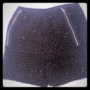 Glitter shorts